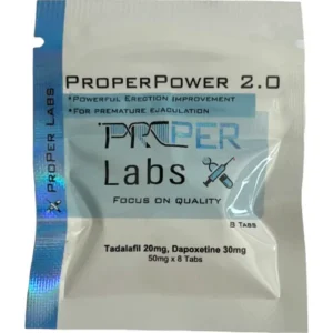 Proper Power Erection (small bag)- Proper Labs [8Tabs/20mg]